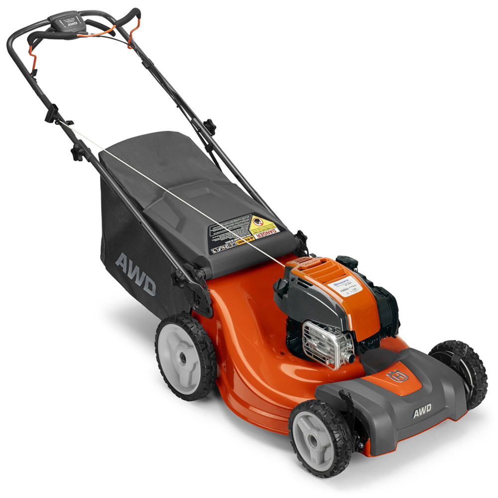 All wheel drive push mower deals